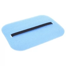 Maclay Коврик-сидушка с креплением на резинке, 35 х 25 см, толщина 10 мм, цвет синий